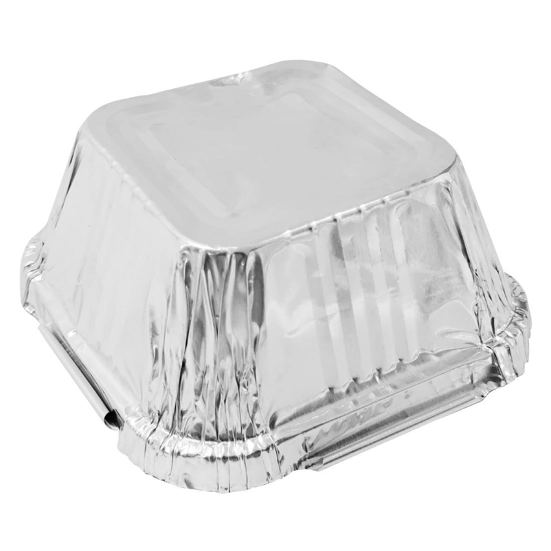 Barquettes carrées en aluminium Fiesta Recyclable 100 ml (lot de 200)