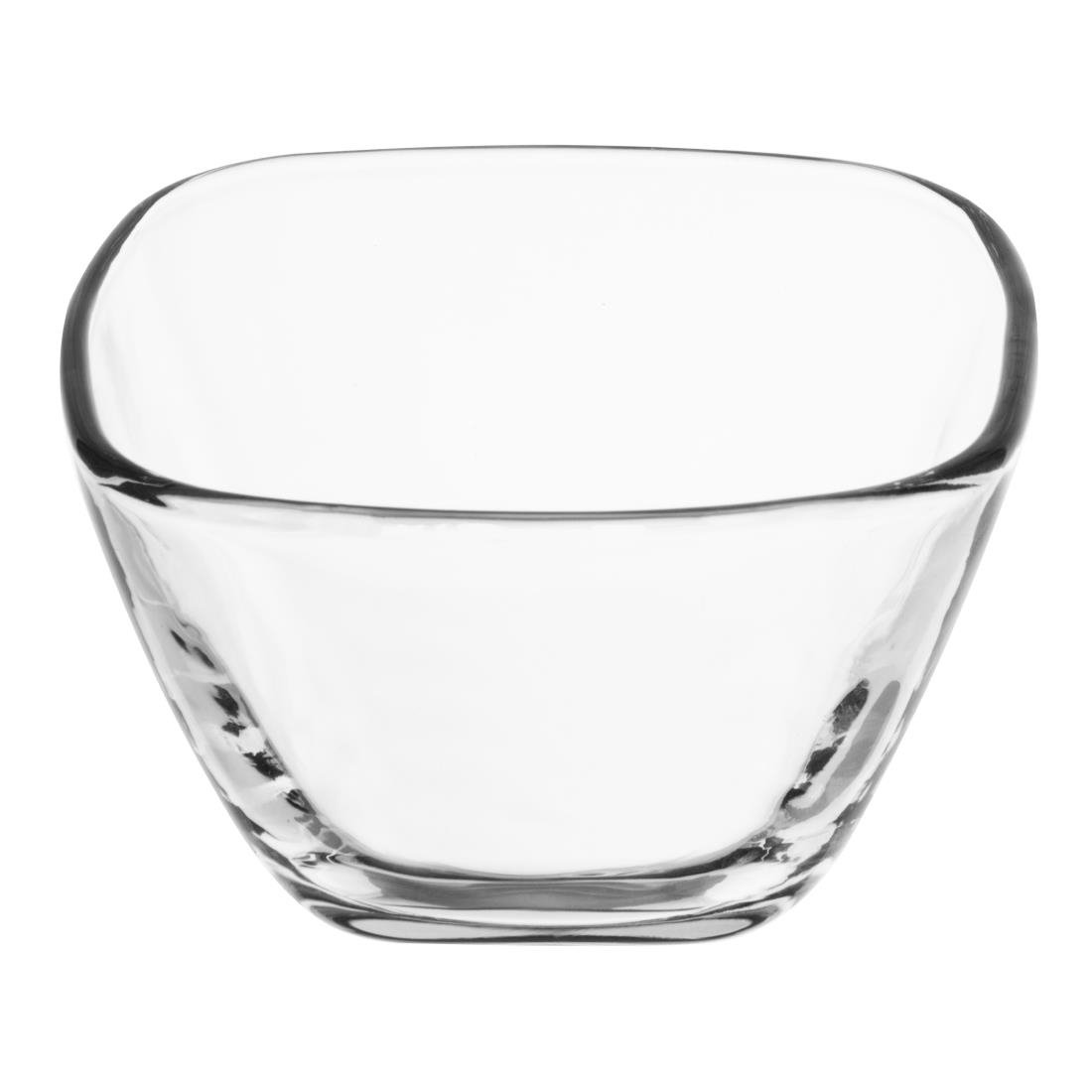 Bols carrés hauts en verre Olympia (lot de 6)