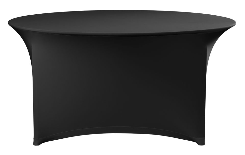 Tischdecke - rund - 810996 - Schwarz - Ø1500x(H)760mm