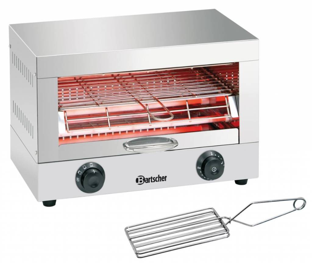 Toaster/ Kwarts gratineeroven, enkel inclusief toast tang - 44x26x(H)29cm - 1700W