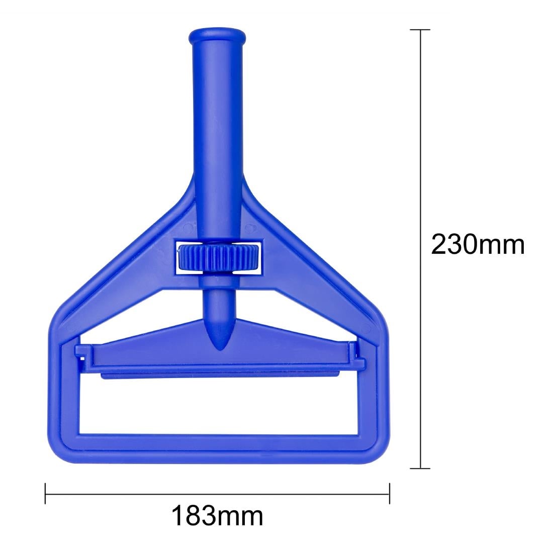 Jantex Connect Breit Kentucky Moppkopf-Clip Blau