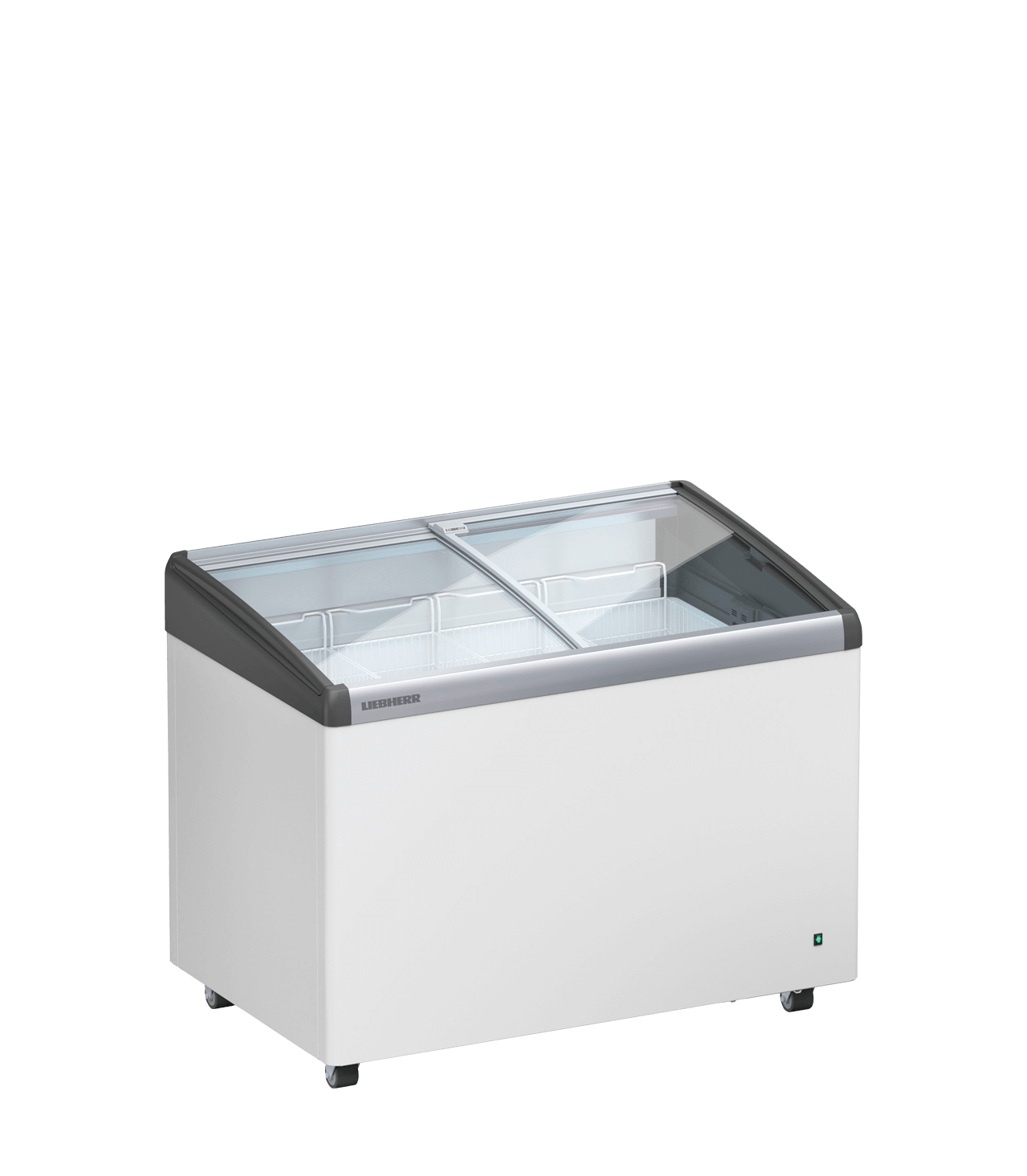 Eiscremebehälter EFI 2853-41 196 Liter mit Glasschiebedeckel