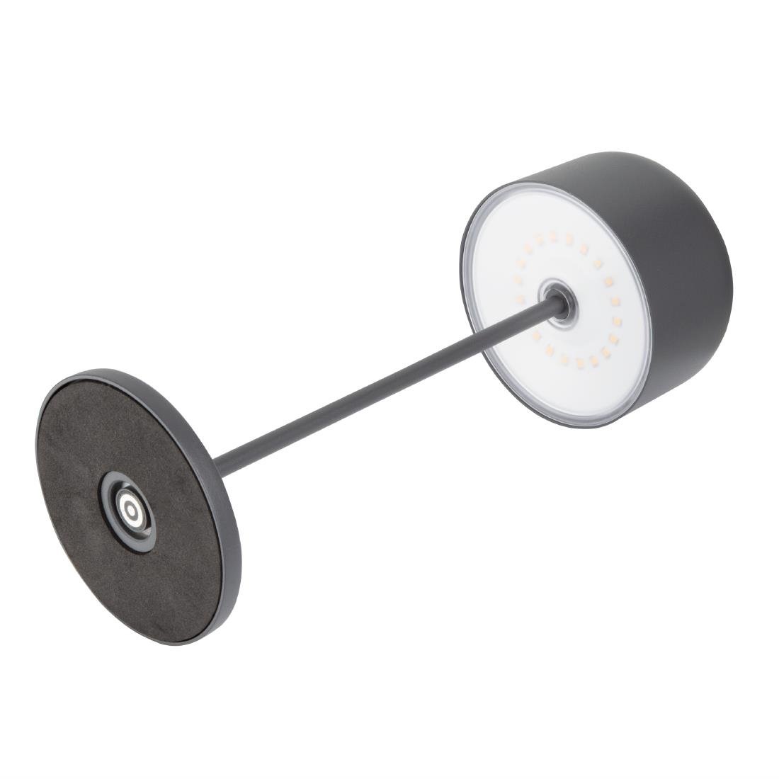 Olympia Siena Tafellamp Ronde Koepel Grijs 300mm Olympia Siena Tafellamp Ronde Koepel Grijs 300mm