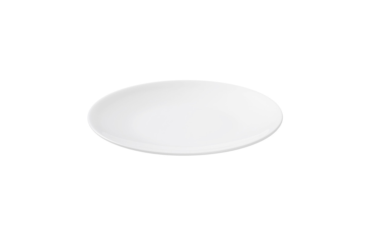 Bord Coupe Blanc De Blancs 20 cm Wit Porselein