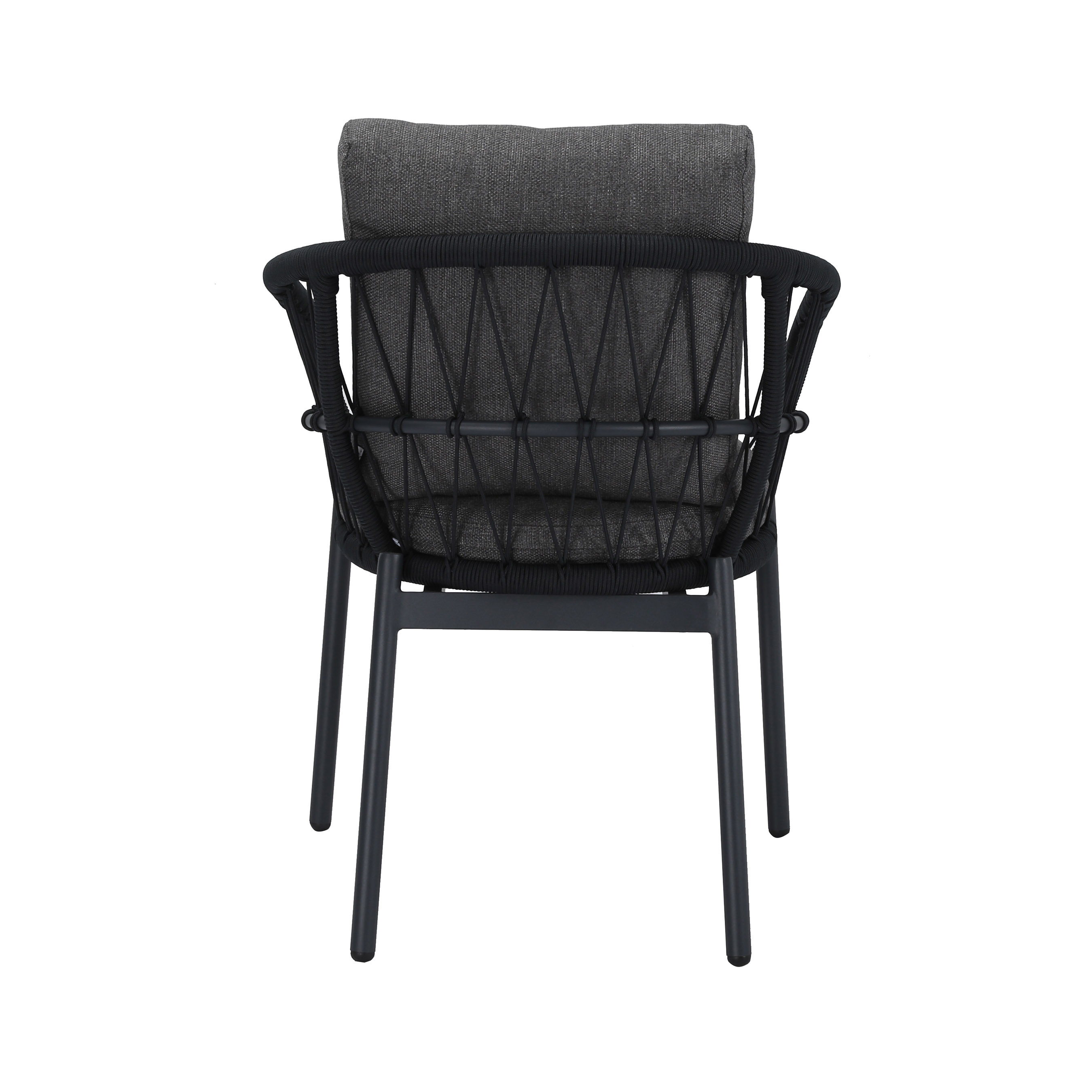 Tropea  Tuinstoel met armleuningen Antraciet