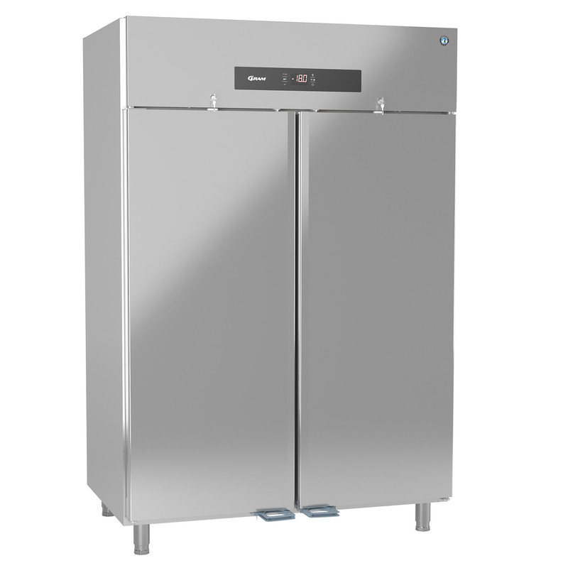 Edelstahl Tiefkühlschrank 2 Türen 2/1GN 1400 Liter | Gram PREMIER F 140 L | 1380x848x(H)2100mm