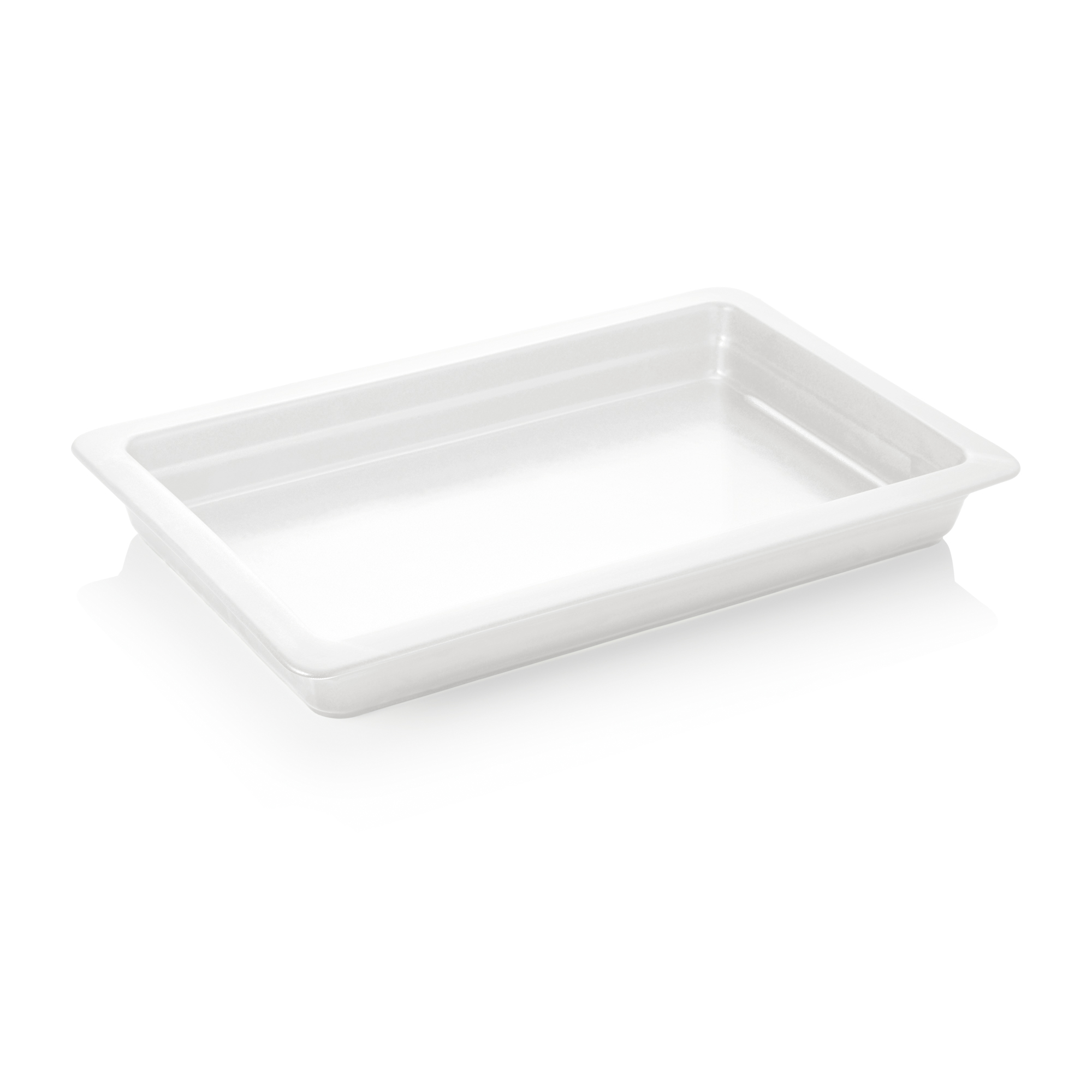 GN-bak inductie 1/3-065 mm, wit, porselein