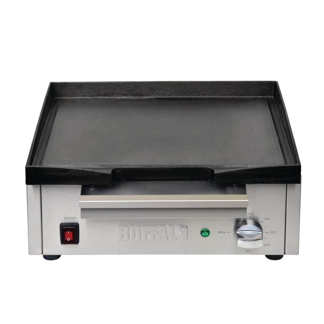 Plancha électrique en fonte Buffalo 1,8kW Plancha électrique en fonte Buffalo 1,8kW