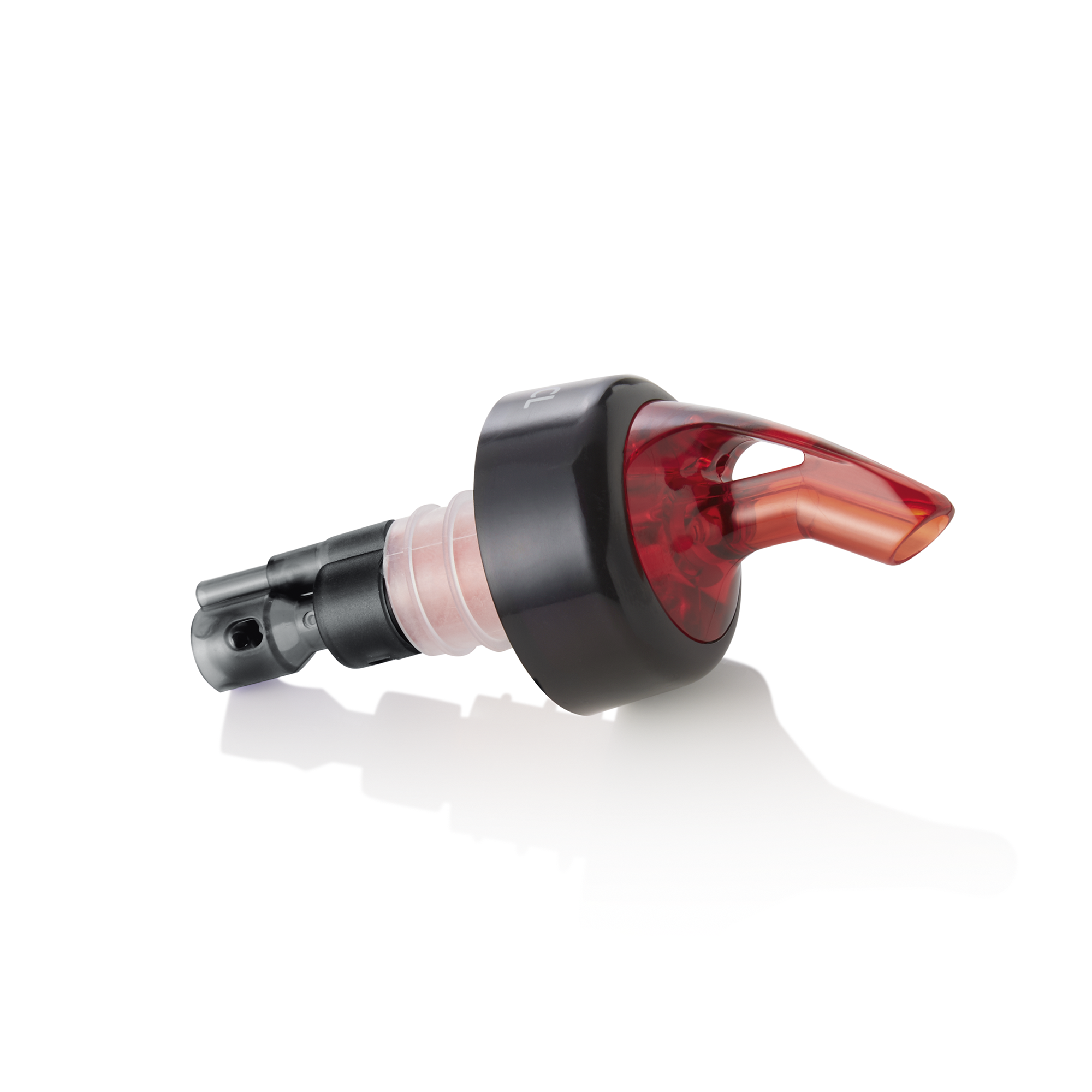 Giettuitset 2,0 cl, zwart, set van 12 stuks, kunststof, roestvrij staal