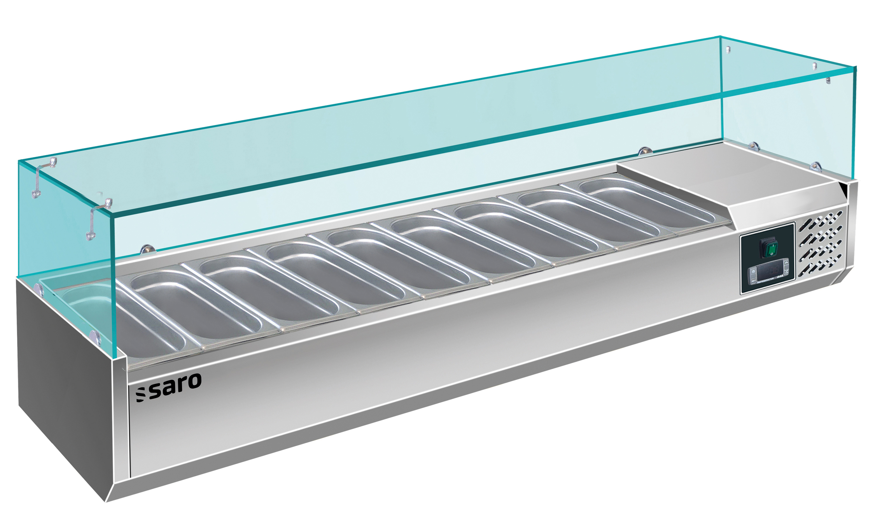 Vitrine réfrigérée de table modèle EVRX 2000/380