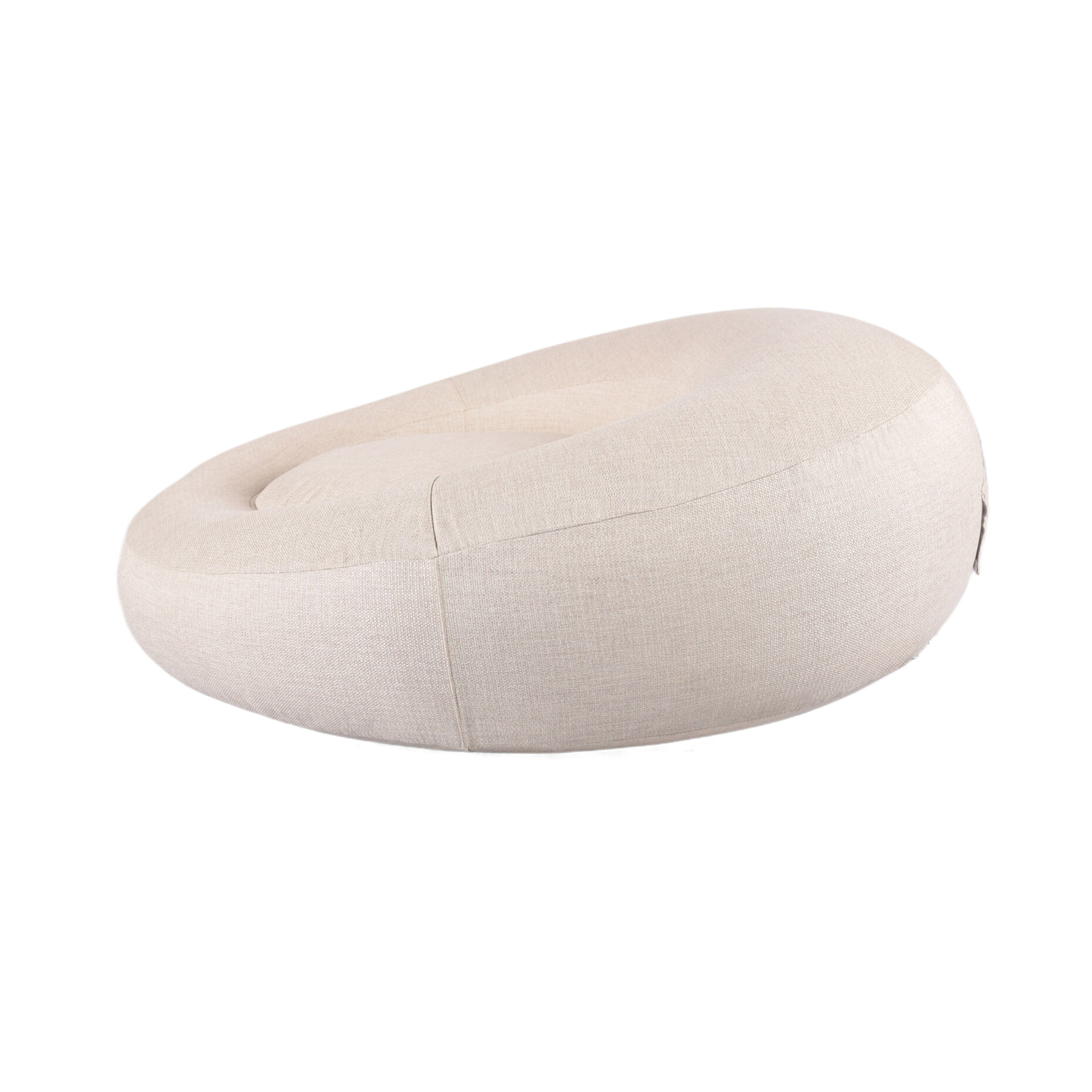 Rondo  Opblaasbaar zonnebed Zand