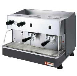 Espresso Apparaat | 2 groepen Semi-Automatisch | 2,9kW | 650x530x(H)430mm