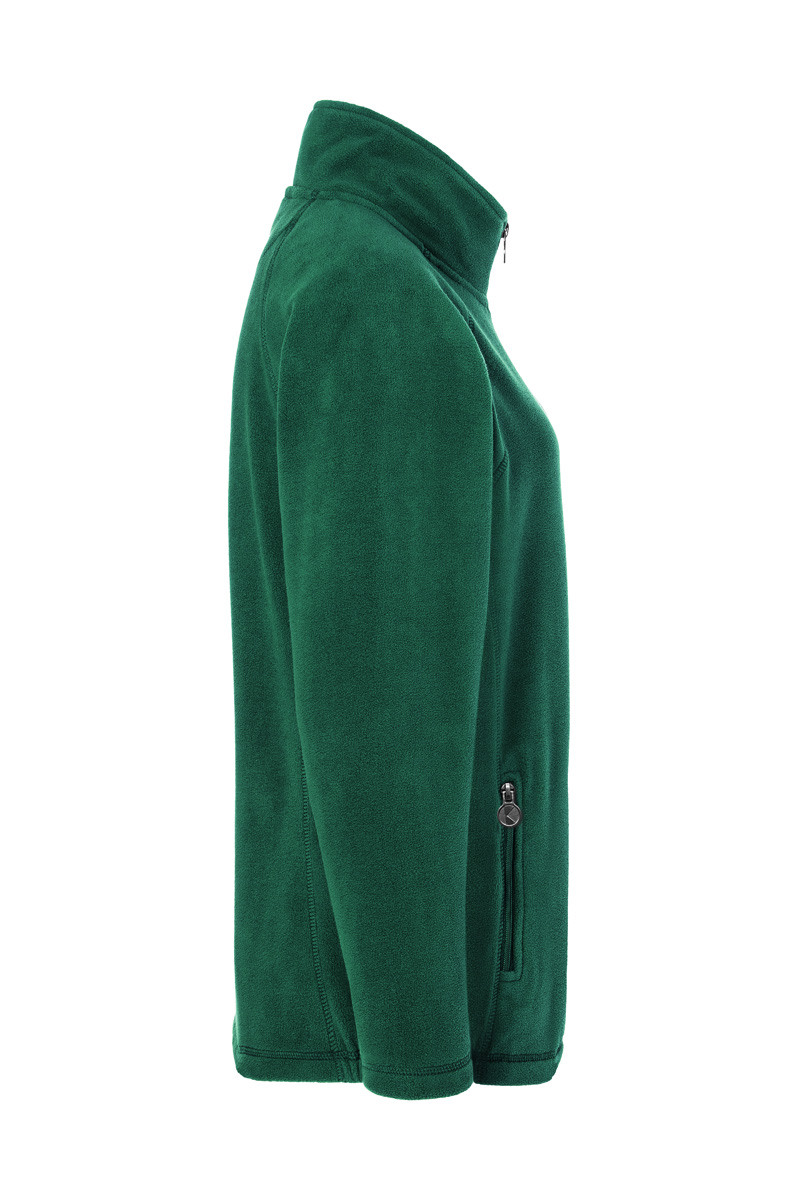 Dames Fleece Werkjas/Warmer, Gemaakt Van Duurzaam Materiaal - Bosgroen - 2XL