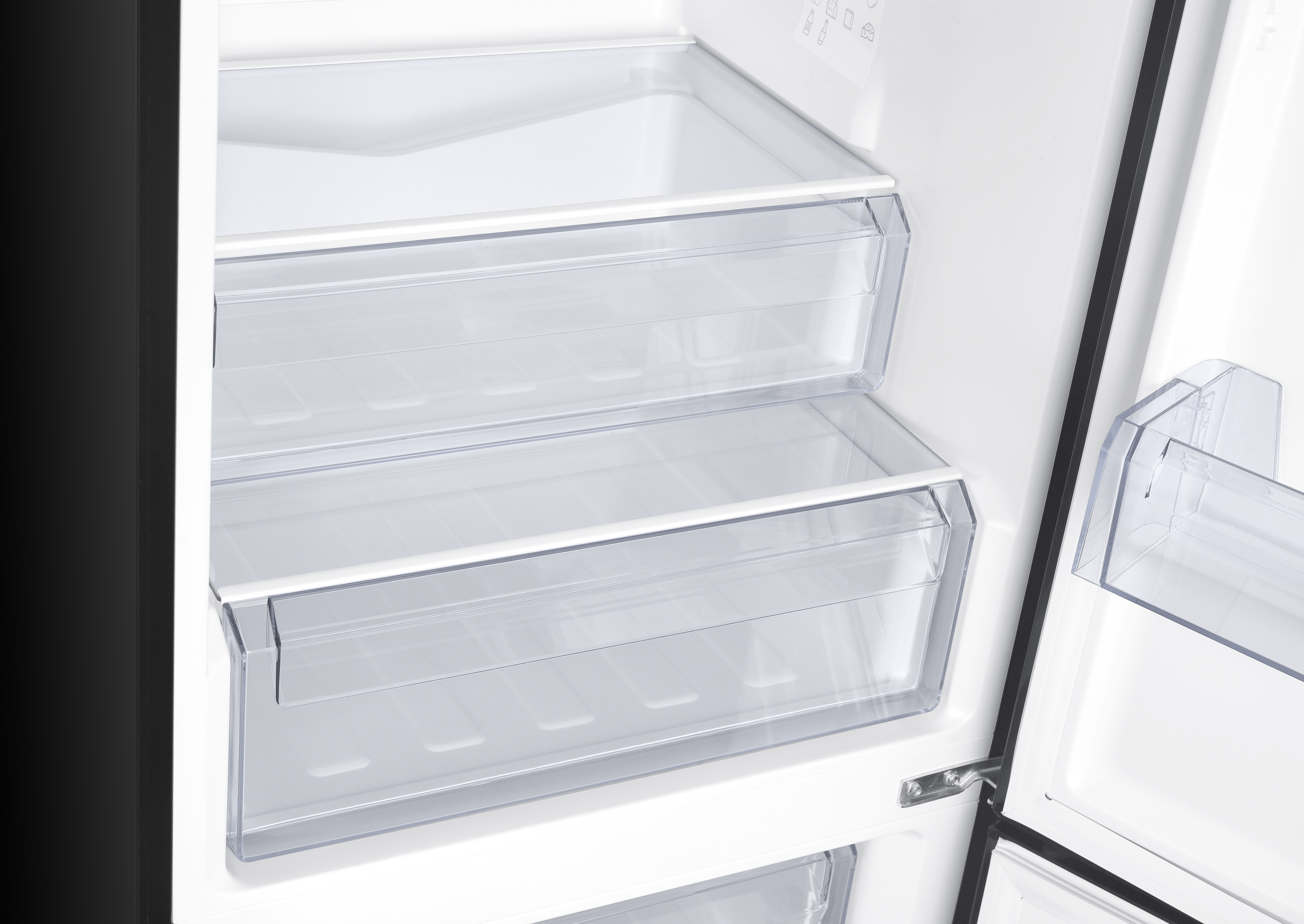 Kühl-/Gefrierkombination - Schwarz - 219 + 96L - Frilec