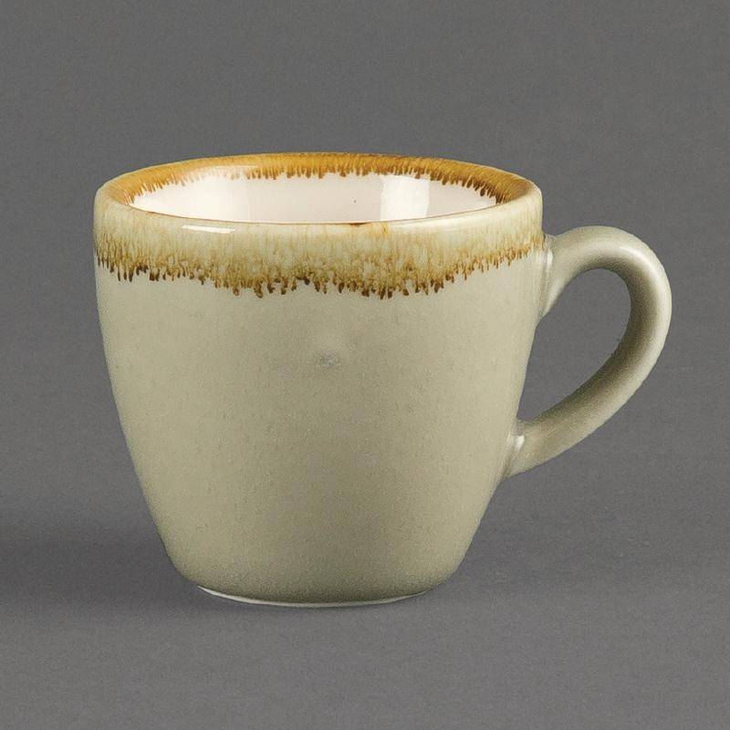 Tasse à Espresso "Kiln "| Porcelaine Mousse | 85ml | 6 Pièces