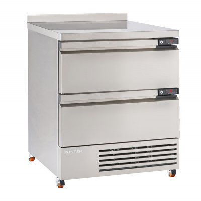 Flexdrawer Kühltisch | Mit Aufkantung | FFC4-2 | 2 Kühlschubladen | 775X700X(H)900mm