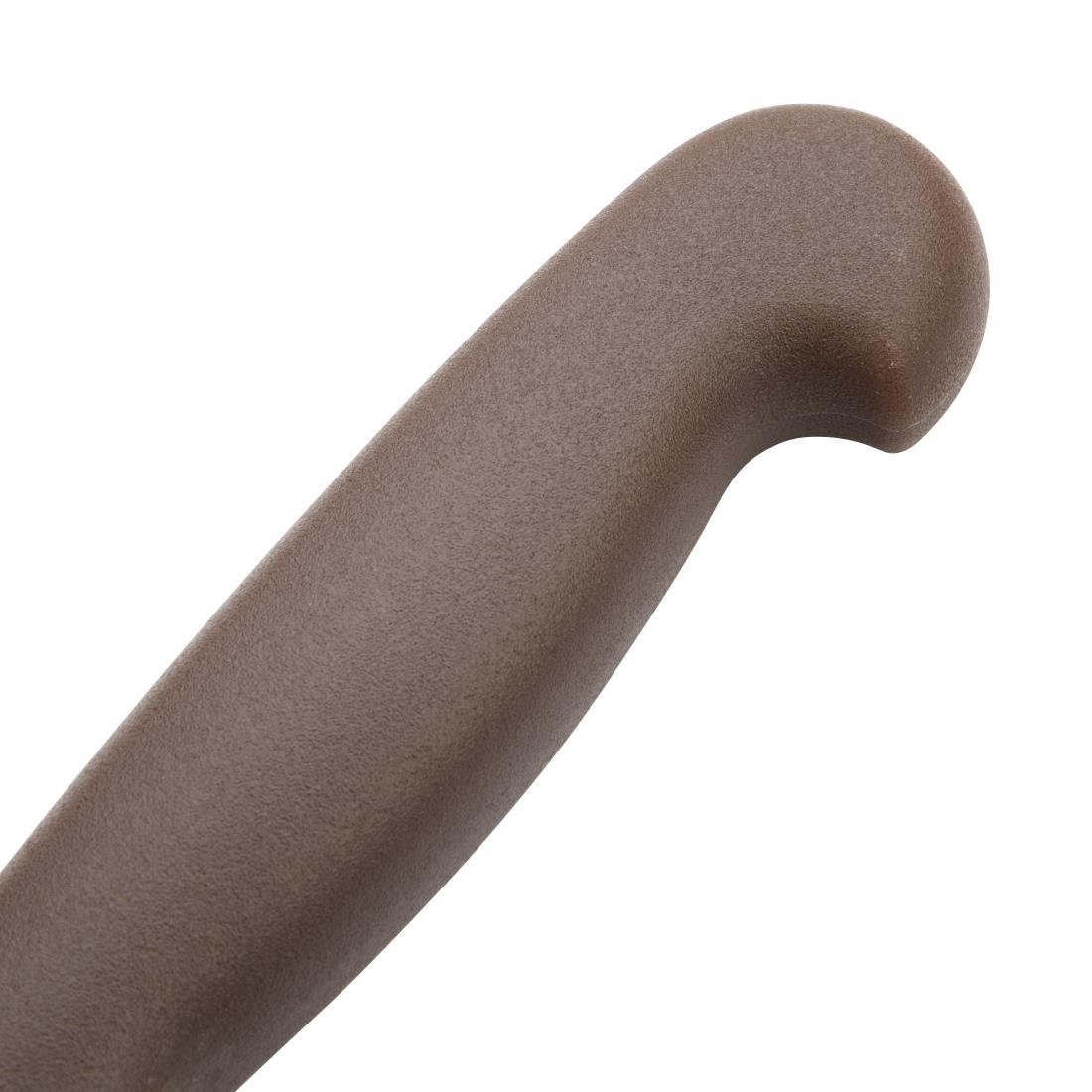 Couteau à génoise dentelé Hygiplas marron 254mm