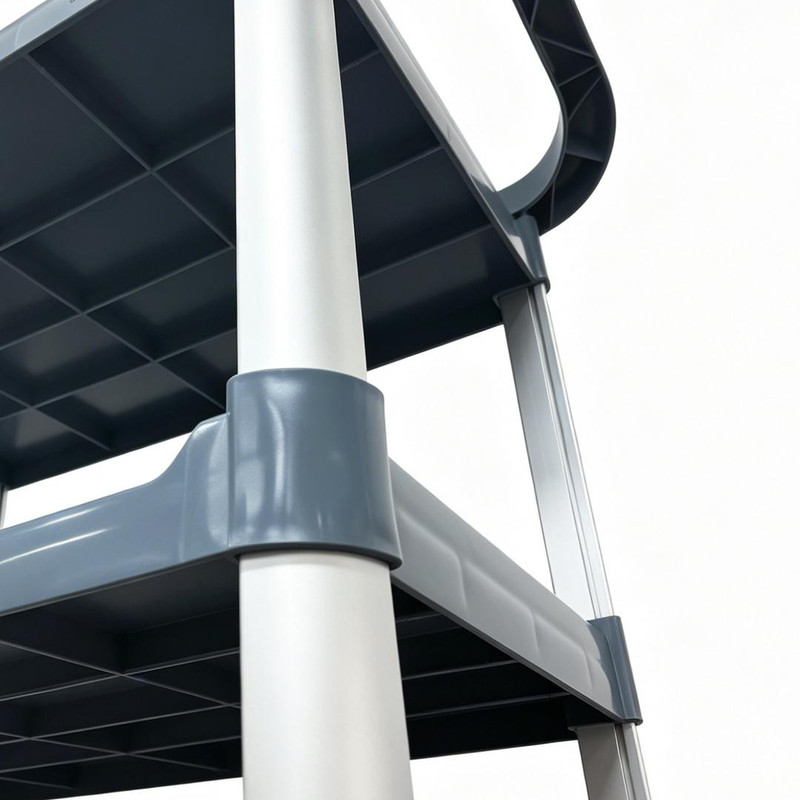Kunststof Serveerwagen 3 Niveaus – 800x430x(H)960mm