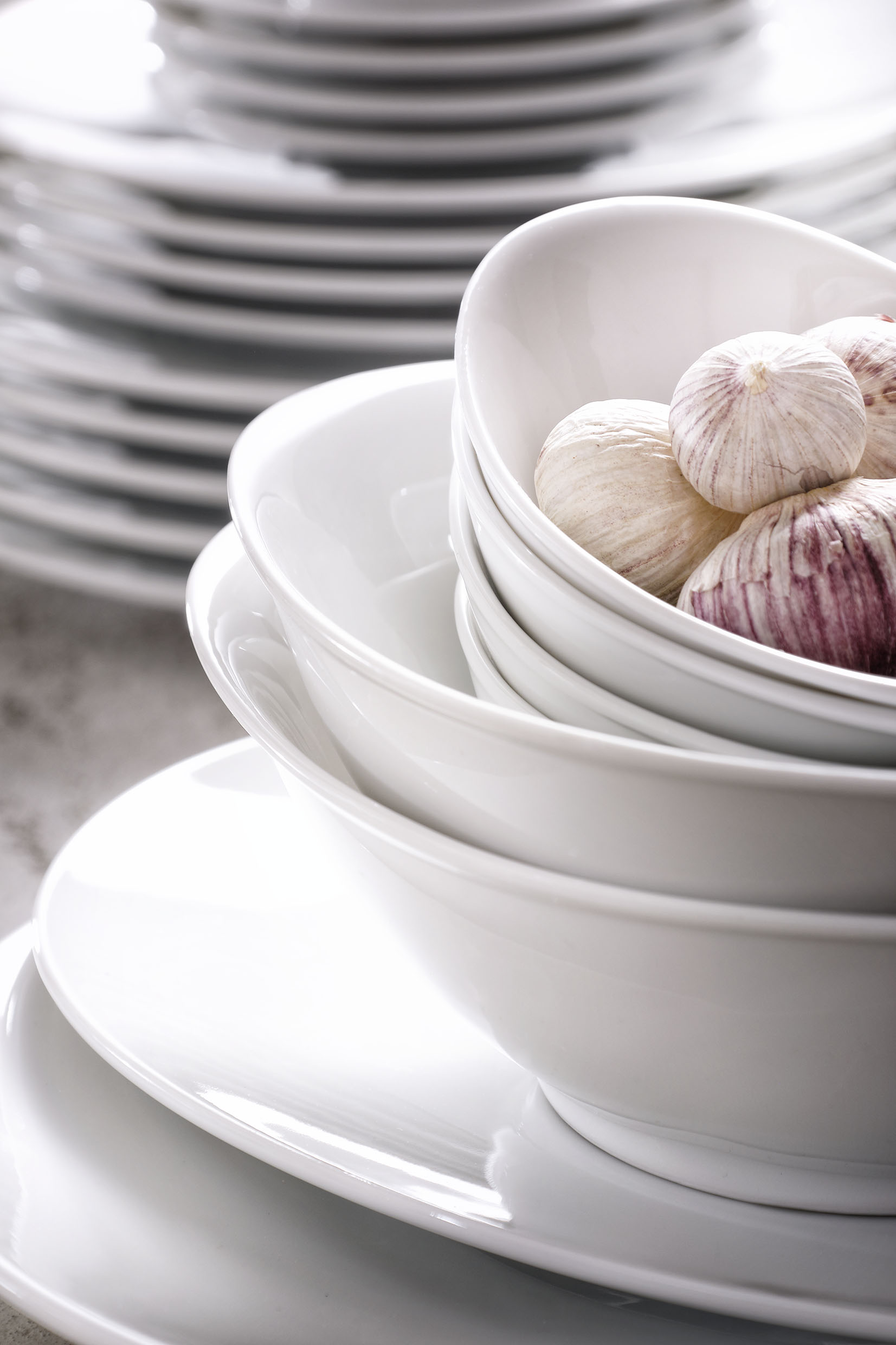 Schaal White Delight 21 x 13.5 cm 45 cl Wit Porselein