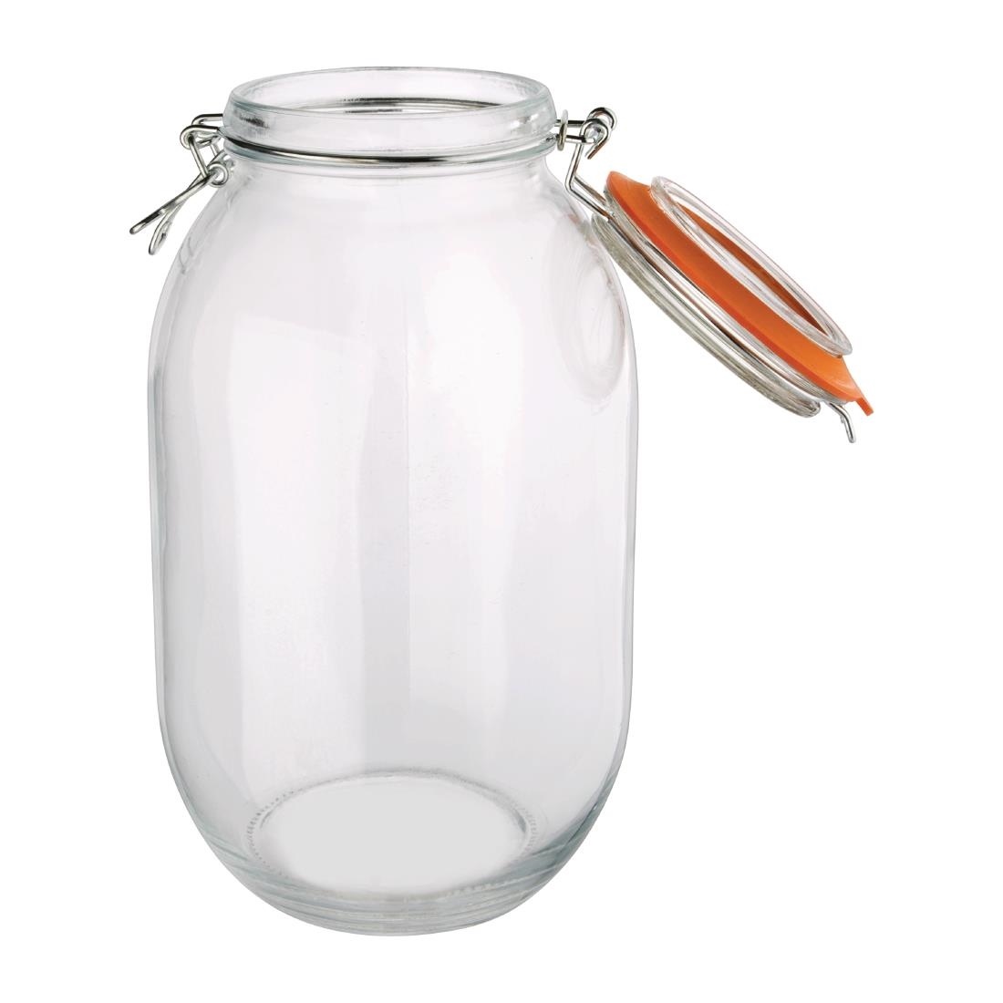 Einmachglas | Bügelverschluss | Glas | Erhältlich in 6 Größen