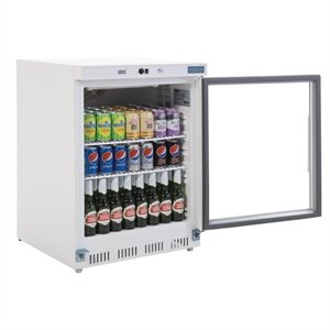 Kühlschrank mit Glastür | 150 Liter | 600x600x(h)850mm