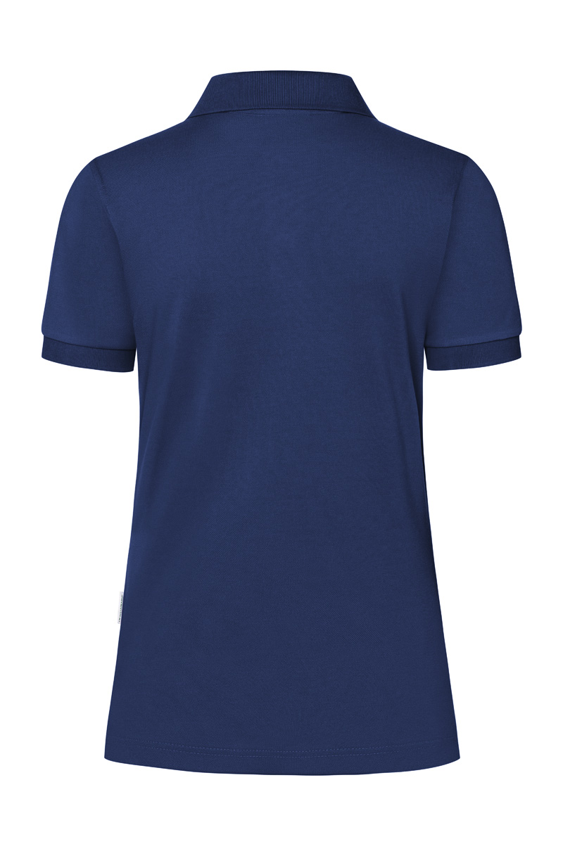 Damespolo Met Moderne Uitstraling, Gemaakt Van Duurzaam Materiaal - Marineblauw - S