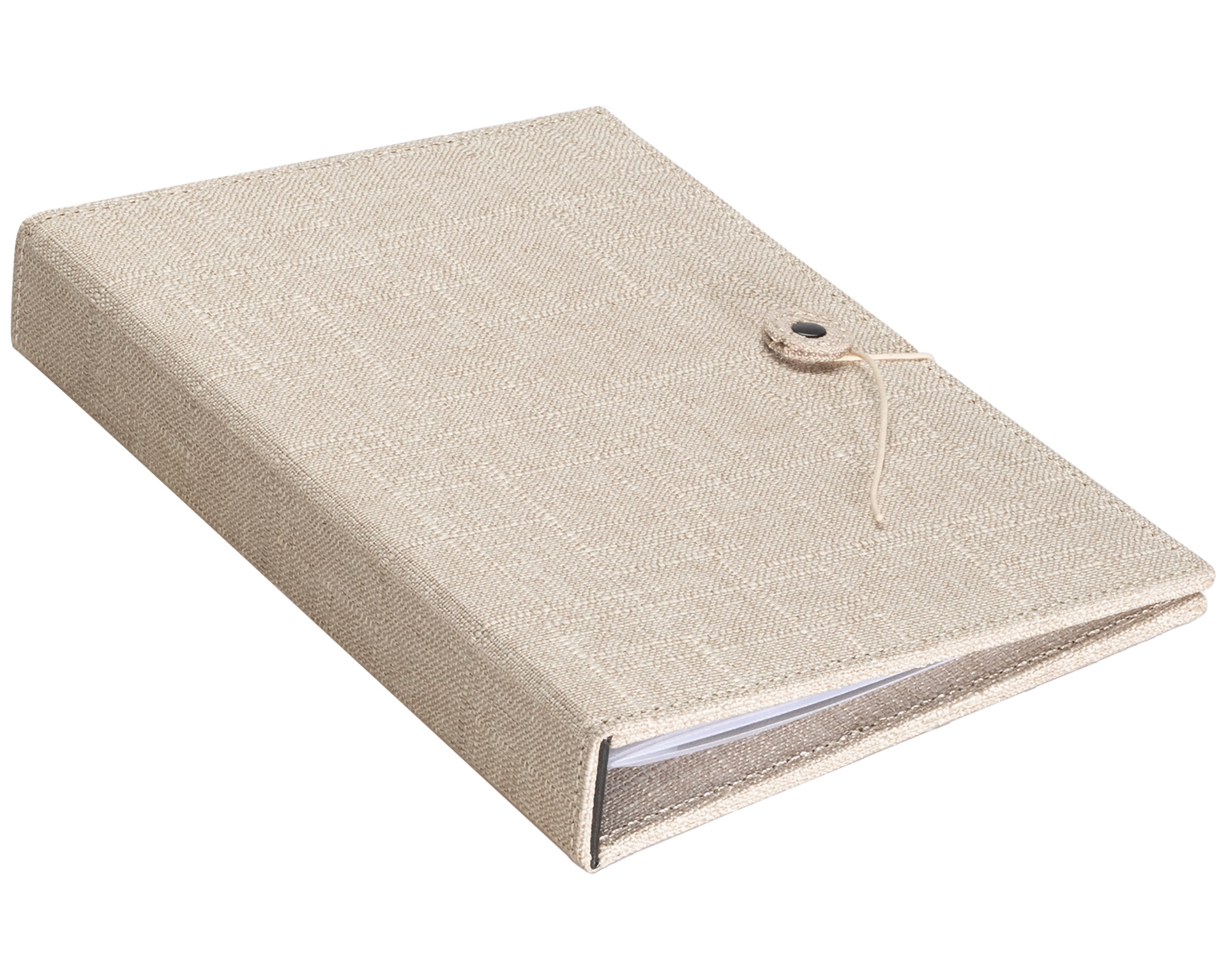 Menümappe Luxusleinen A5 - Beige
