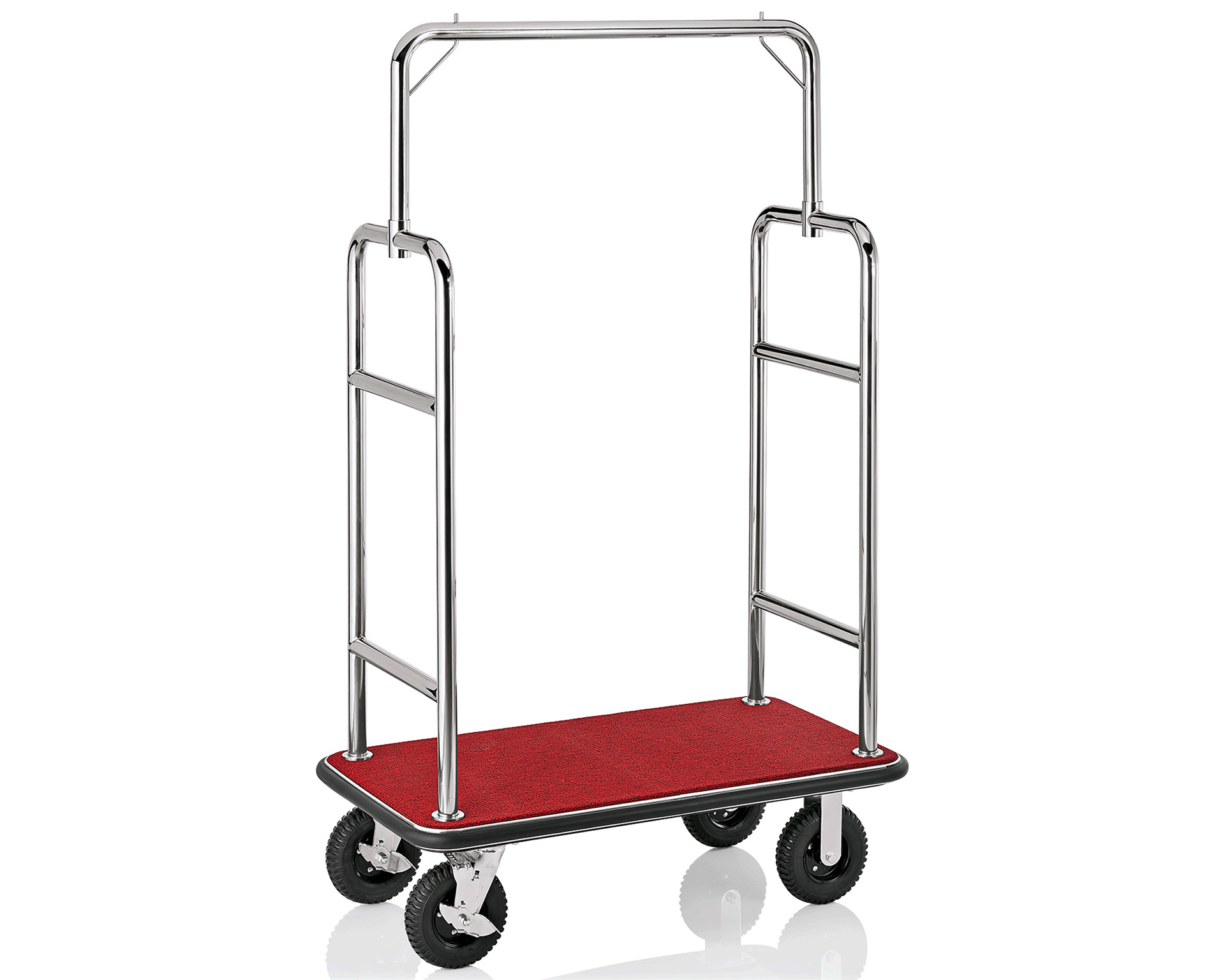 Bagagewagen - rood - 183 cm