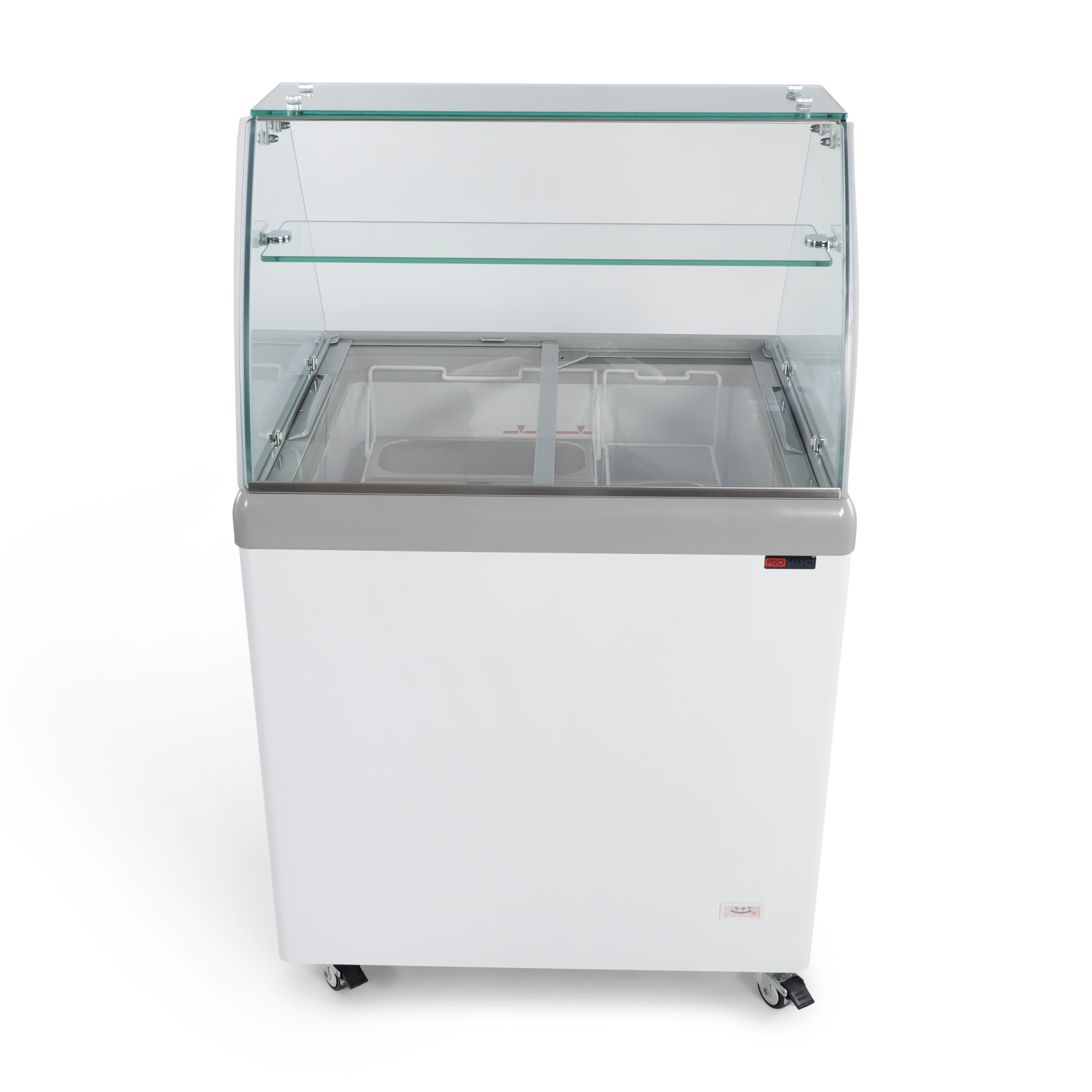 Schepijsvitrine - 4x5L - 800x694x(h)1279mm
