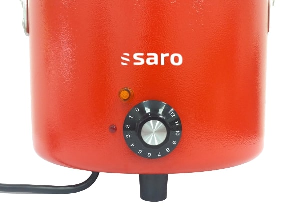 SARO Retro soepketel model retro red