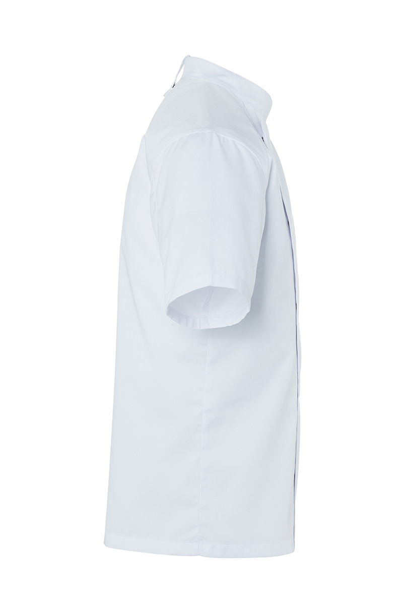 Veste de cuisine à manches courtes Modern-Look - Blanc - 46