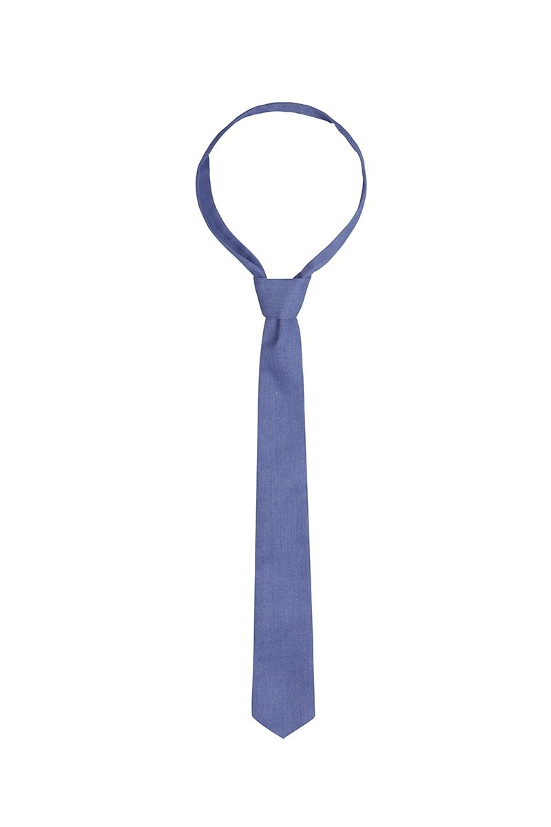 Krawatte Jeans-Style | 148x6,5 cm | 65% Polyester / 35% Baumwolle | Erhältlich in 2 Farben