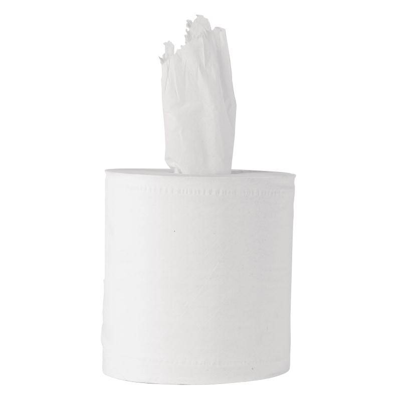 Lot De 6 Bobines Essuie-Mains 2 Pli - Papier Chevreuil, 450 Feuilles Par Rouleau - Pour Usage Professionnel Ou Domestique - Marque METRO PROFESSIONAL