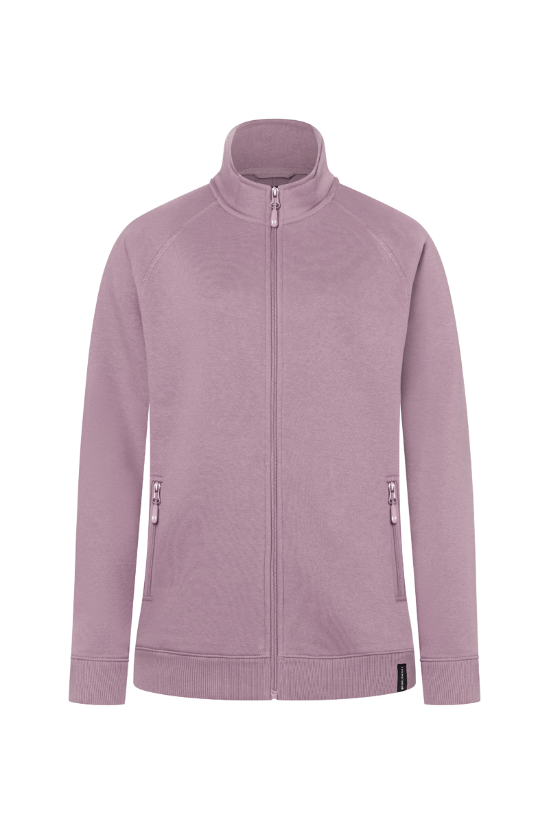 Veste en sweat de travail pour femme Soft-Face, en matière durable - Rose Foncé - L