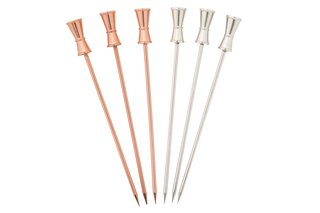 Set de pics à cocktail Jigger - 6 pièces