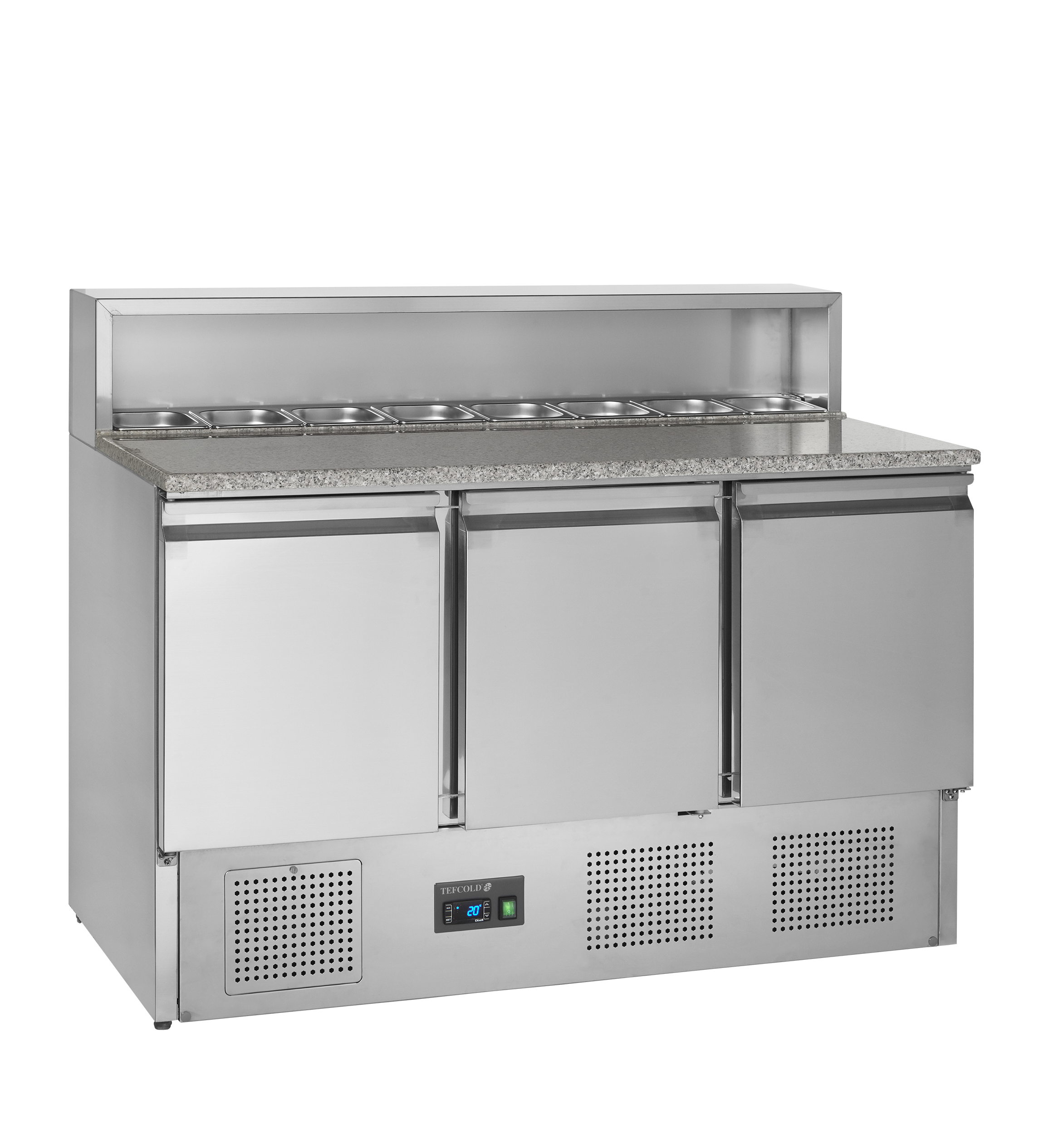 TEFCOLD Pizzakühltheke GN 1/1 - PT930