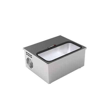 Flessenvriezer RVS - Gamko VK/10F - Op-/Inbouw - T: 0° C tot -15° C - 510x423x253mm