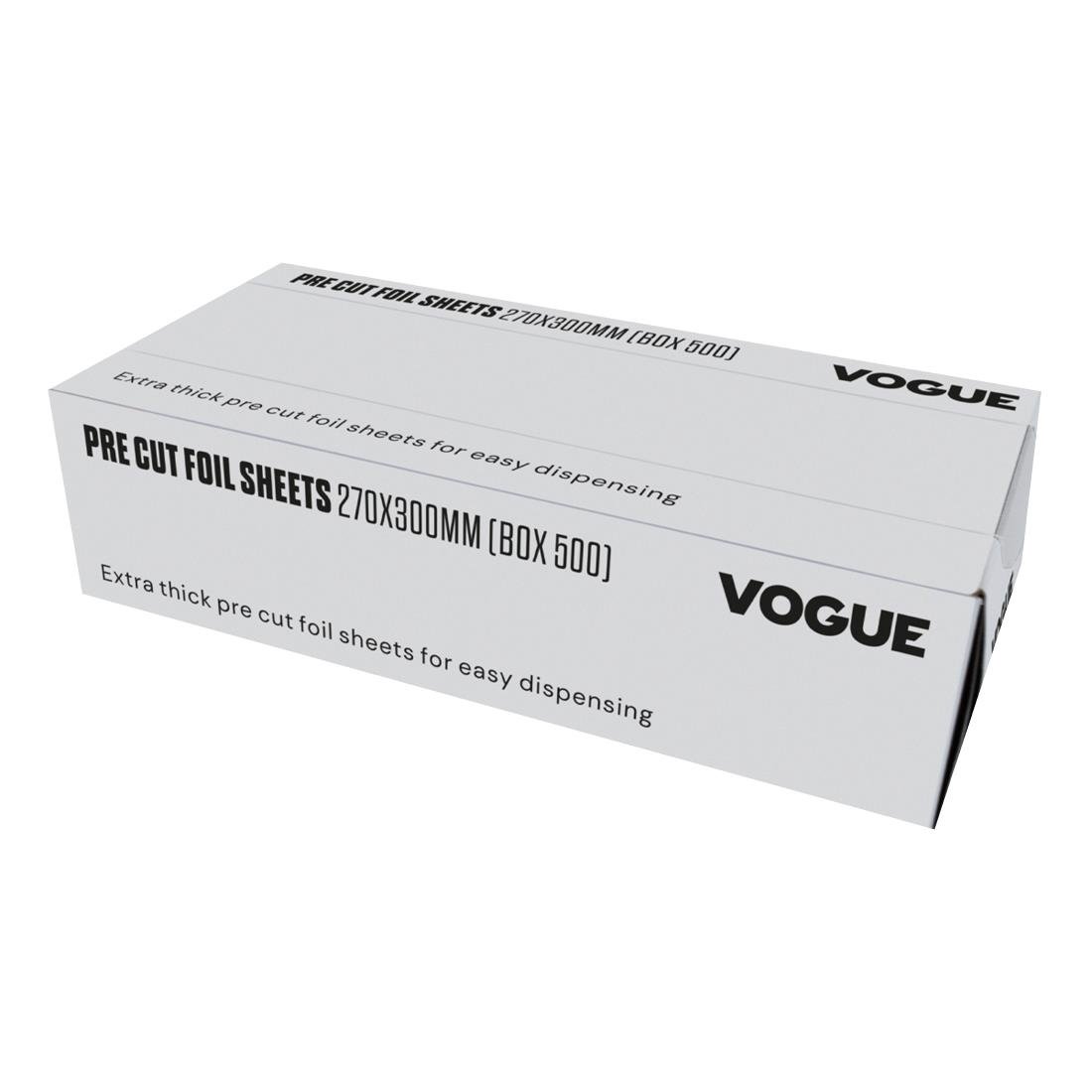 Feuilles d'aluminium Vogue 270x300mm (lot de 500)