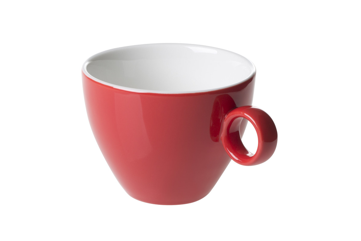 Cappuccinokop 941 Bart Colour Cafe 23 cl Rood Porselein