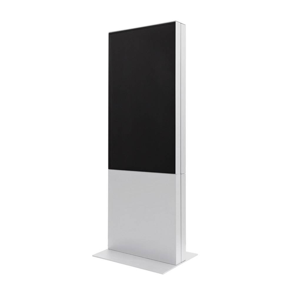 Digitale Smart Line Totem Dubbelzijdig Met 50" Samsung Scherm Wit