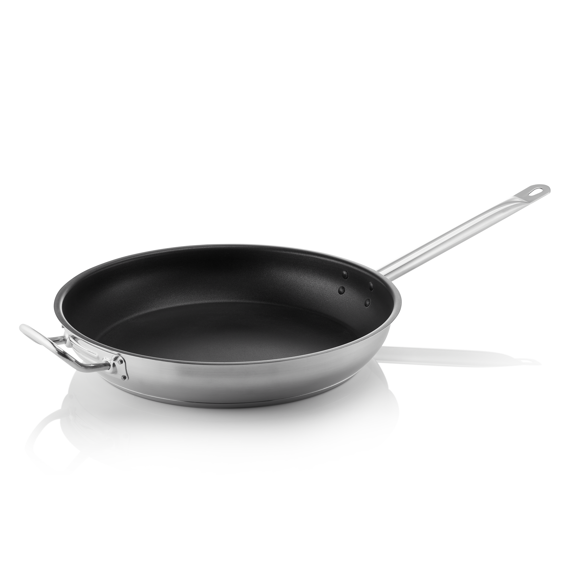 Pfanne mit Antihaft-Beschichtung CHEFPROOF, Ø 40 cm, Chromnickelstahl 18/10