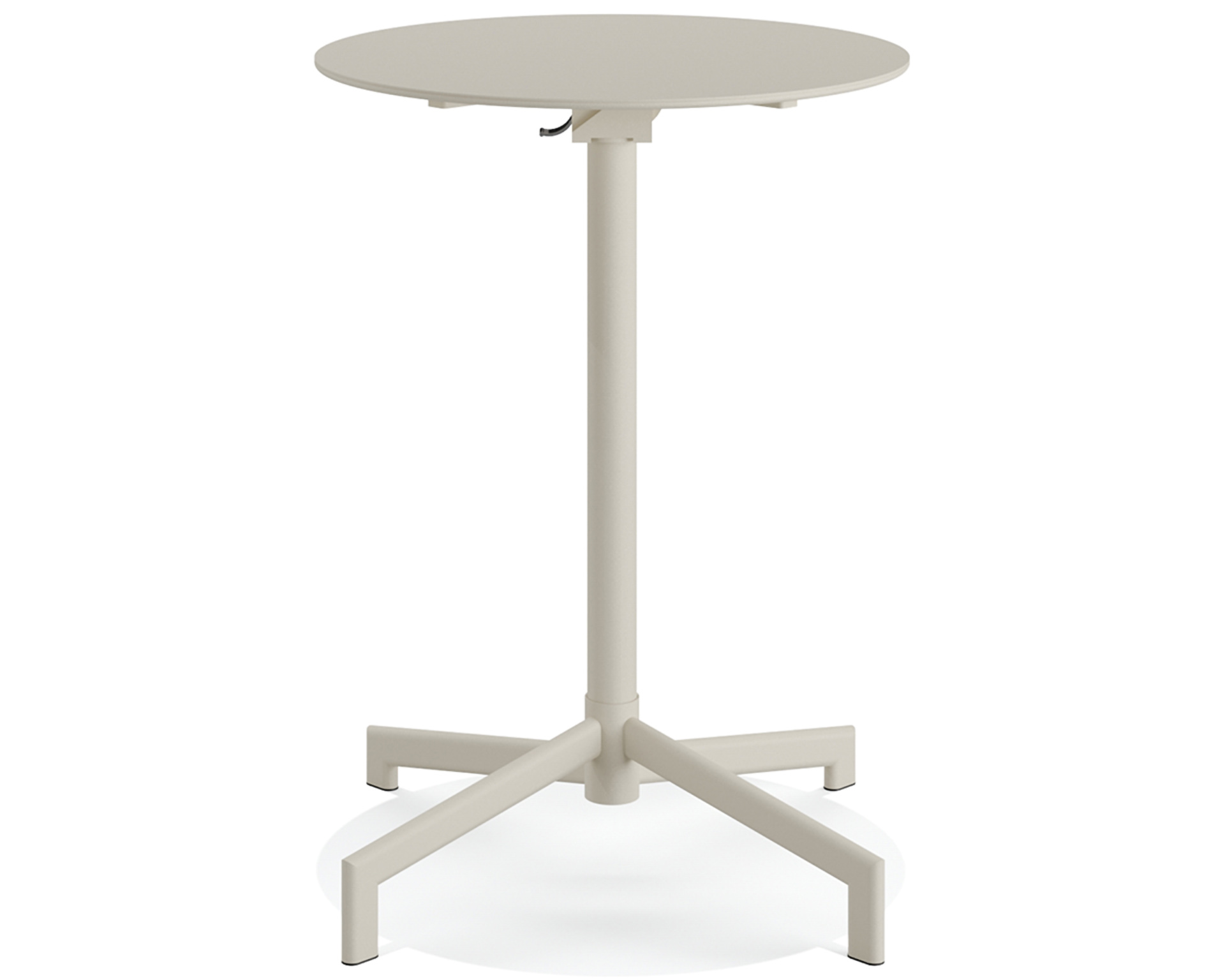 Versa Terassen-/Stehtisch - Einstellbar in 2 Höhen - Beige