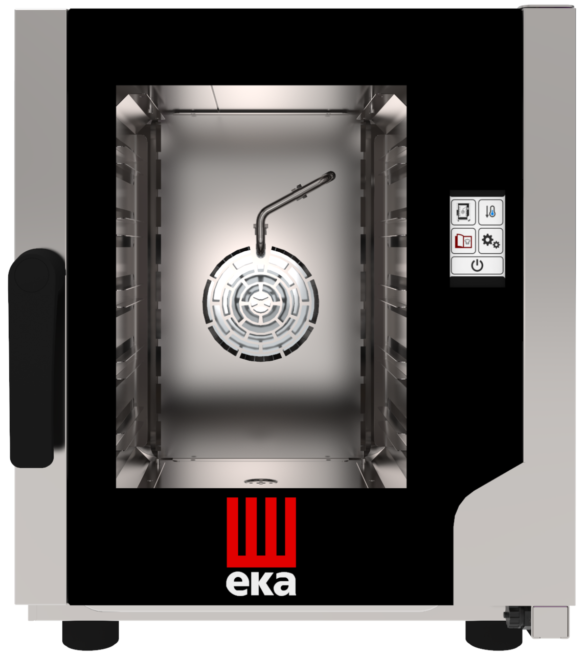 Tecnoeka heteluchtoven EKF 523 N T UD | 5x GN 2/3 | Directe stoom | Touchbediening | WiFi