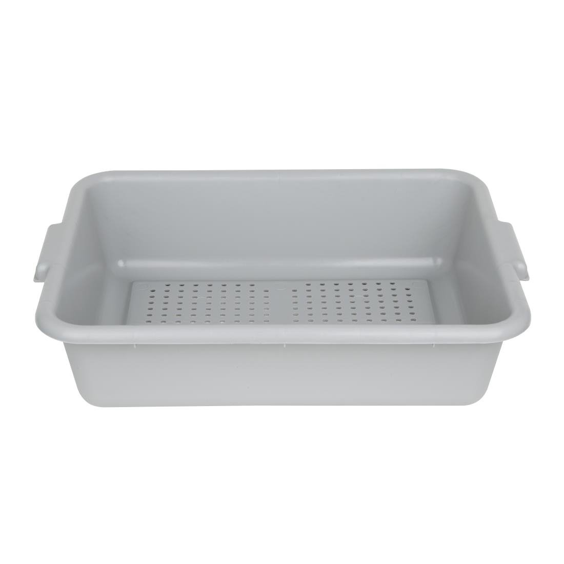 Vogue edlp plastic perforated storage box grijs