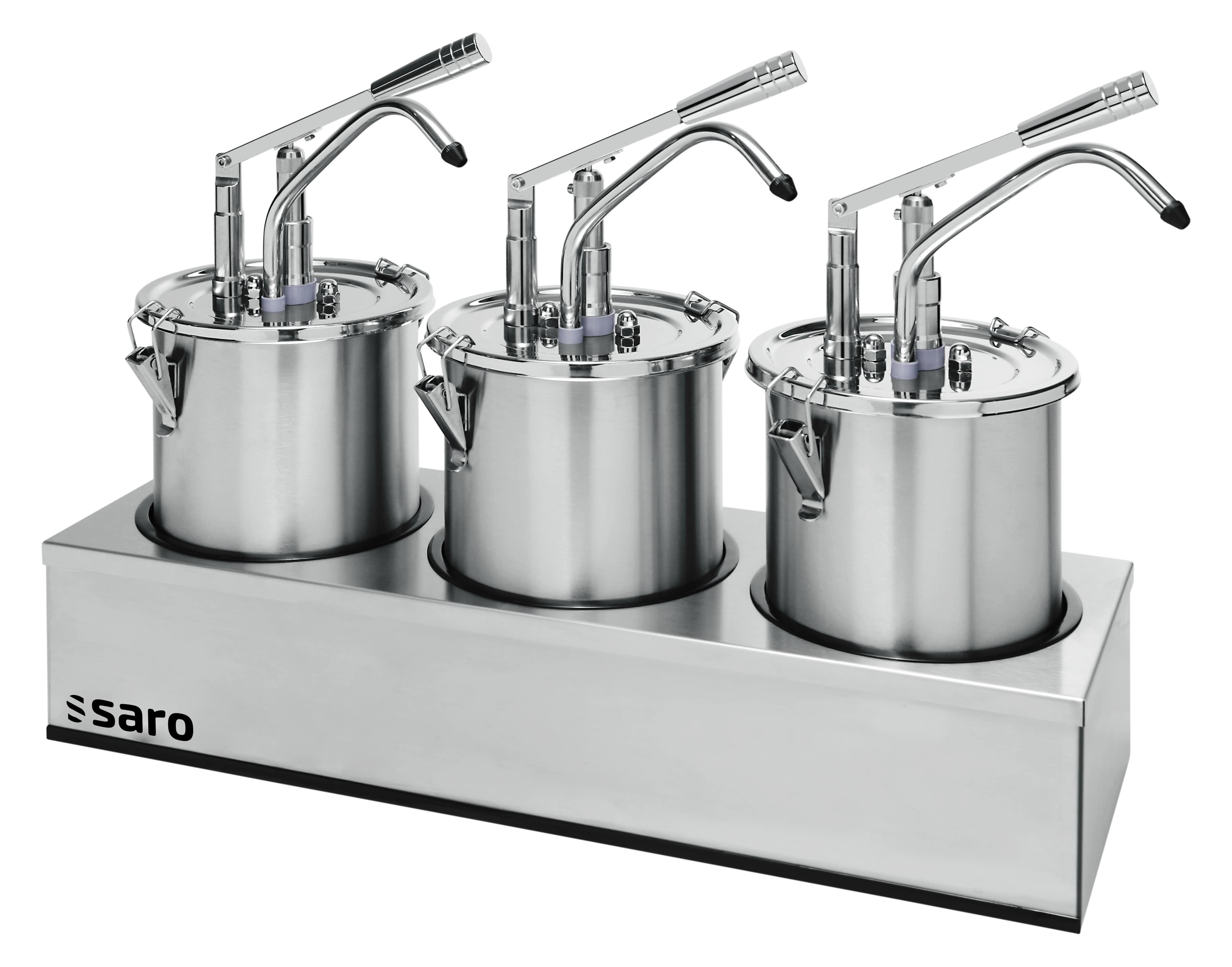 SARO Sausdispenser set van 3 model PD003