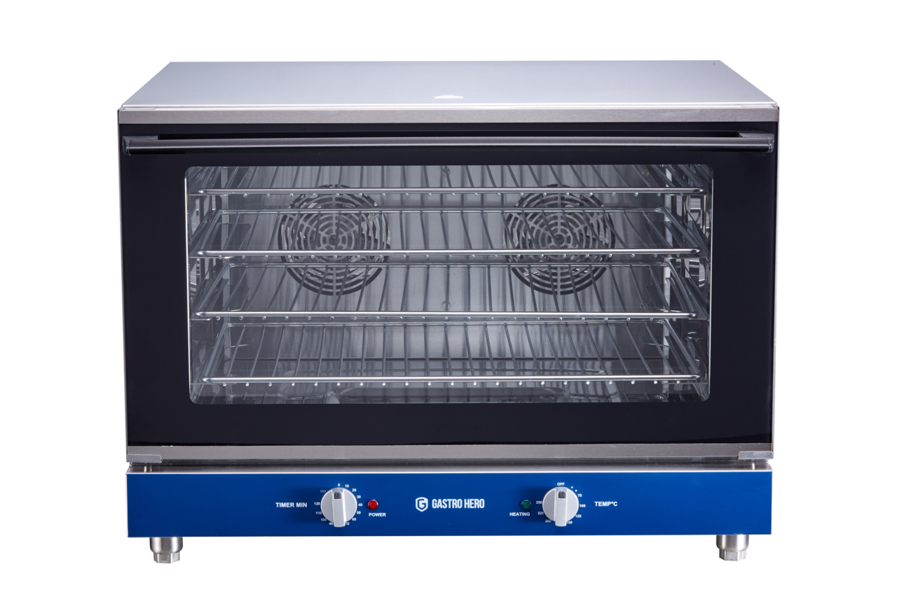 Heteluchtoven ECO - Manueel - 4x EN 600x400 of GN 1/1 - 3,5 kW - 230V