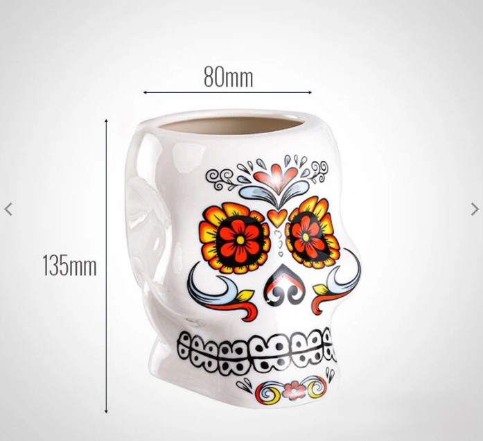 Verre Calavera Skull 45 cl
