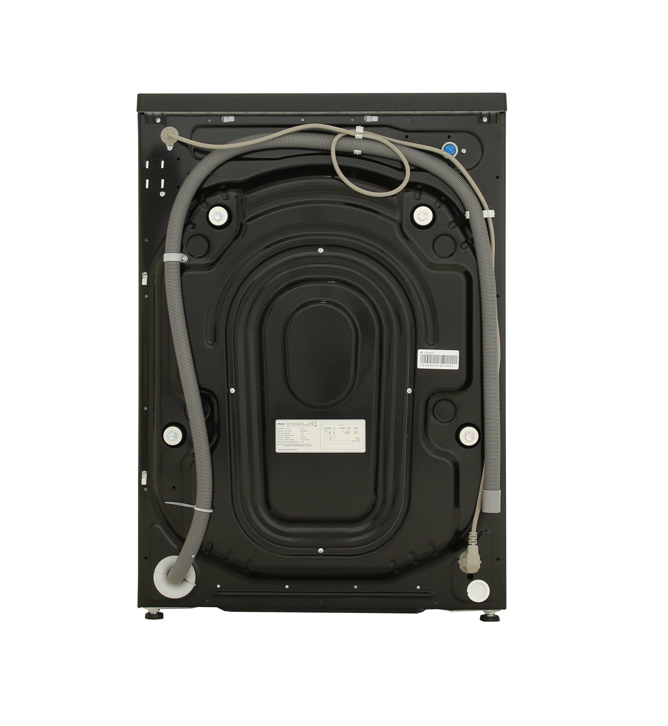 Waschmaschine - Schwarz - 8 kg - Frilec