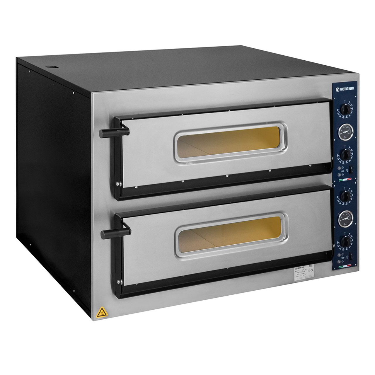 Pizzaoven PROFI 4+4x30 cm