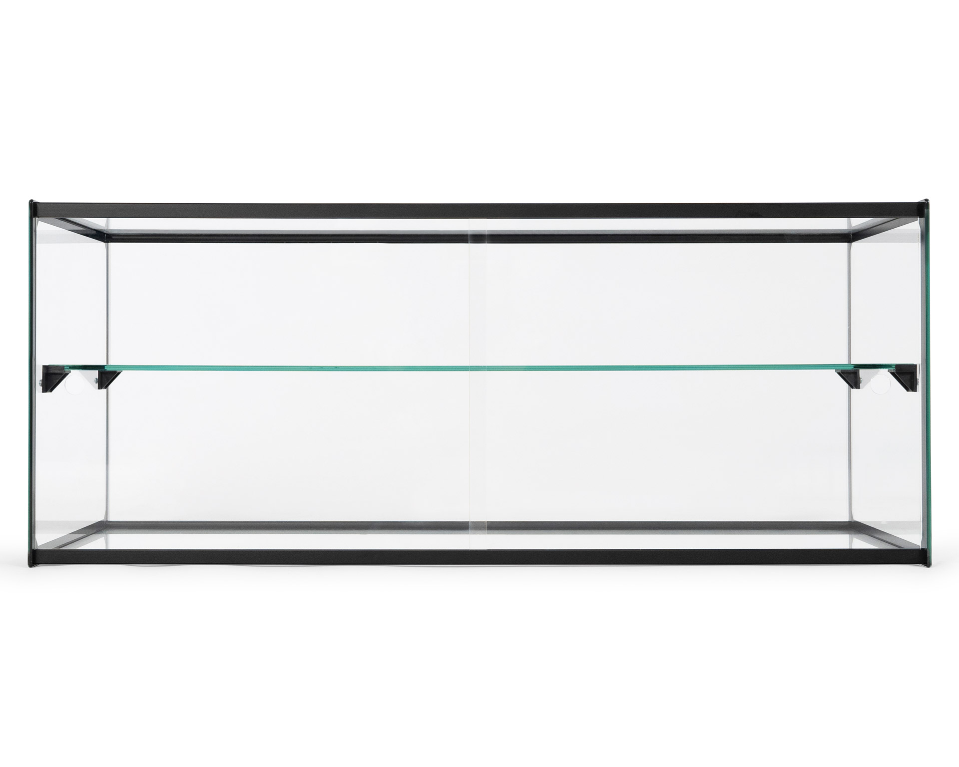 Neutrale vitrine - Gehard glas - 920x390x(h)375mm